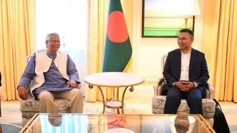 জাতীয় নির্বাচন নিয়ে, তারেক রহমান- ইউনুস